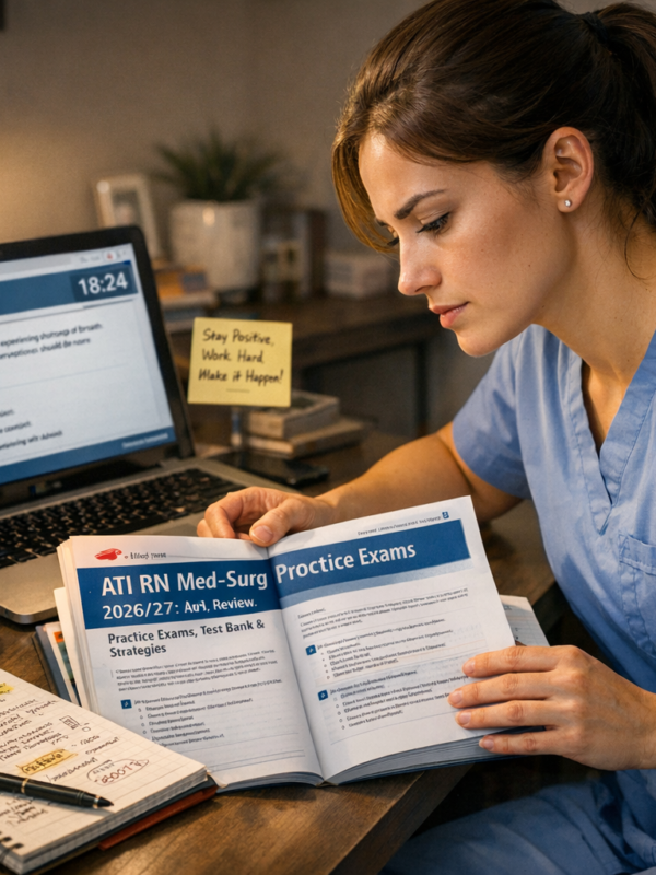 ATI RN Medical Surgical Proctored Retake Exam 2026/2027