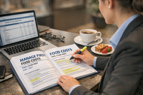 Manage First Food Service Costs Final Exam 2026/2027