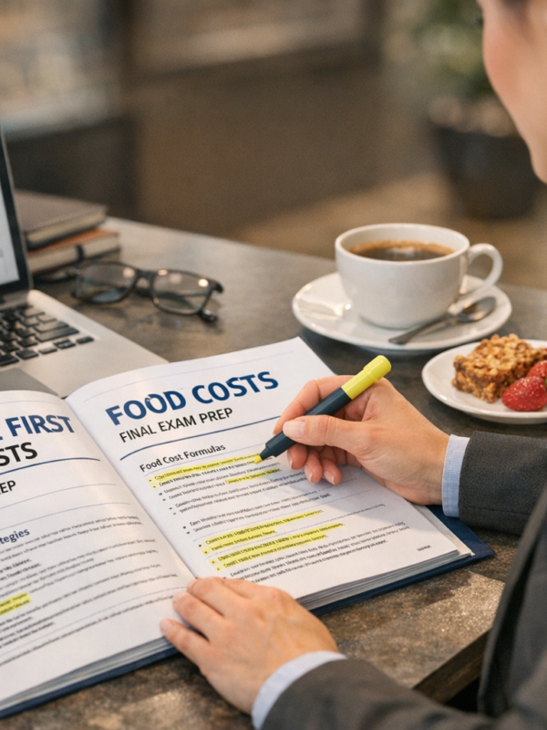 Manage First Food Service Costs Final Exam 2026/2027