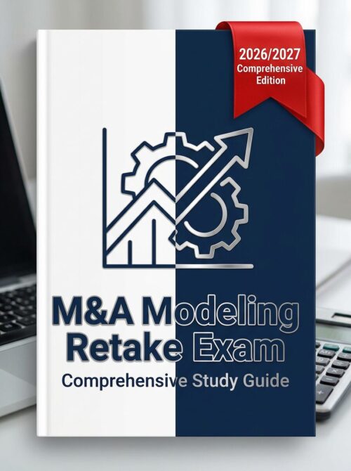A modern and co Wall Street Prep M&A Modeling Retake Study Guide 2026/2027 | Valuation & Test Prep