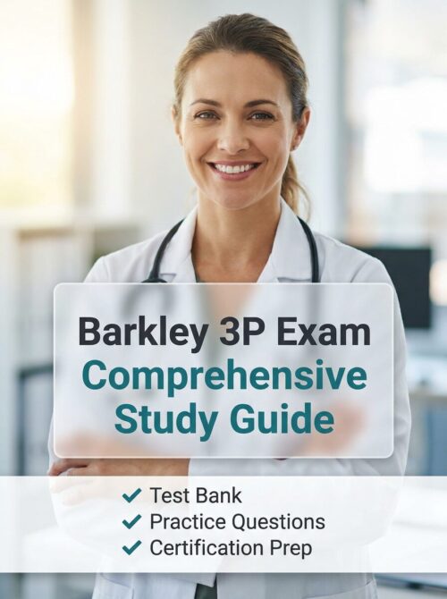 A modern, empow Barkley 3P Exam Study Guide 2026/2027 | Comprehensive Test Bank & Prep