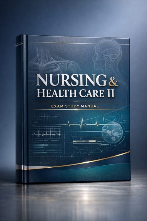 A modern high-e (3) NV 180 Exam 3 2026/2027: Nursing and Health Care II Advanced Test Preparation Manual