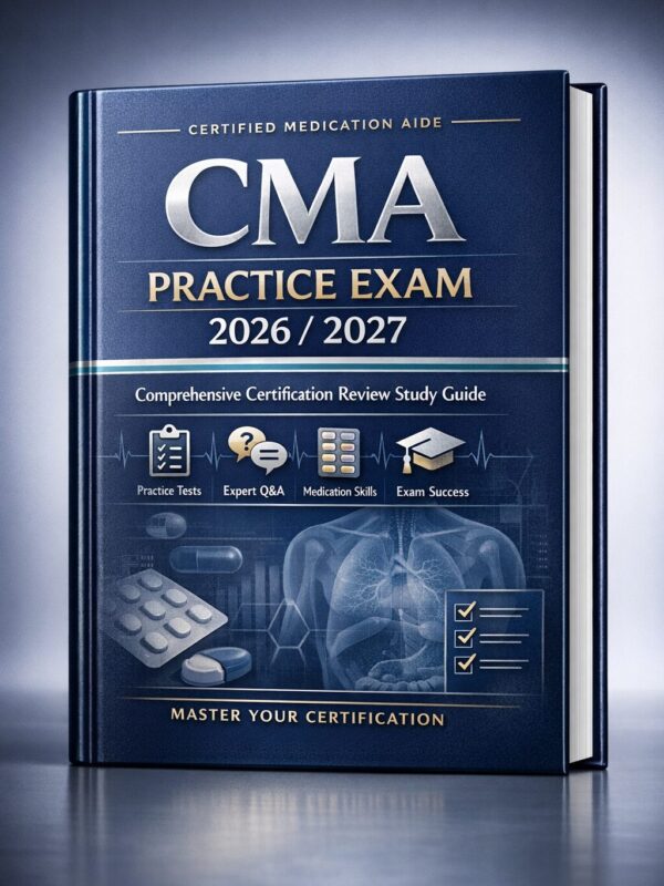 A modern high-e (8) Certified Medication Aide (CMA) Practice Exam 2026/2027: Comprehensive Certification Review & Mock Exams