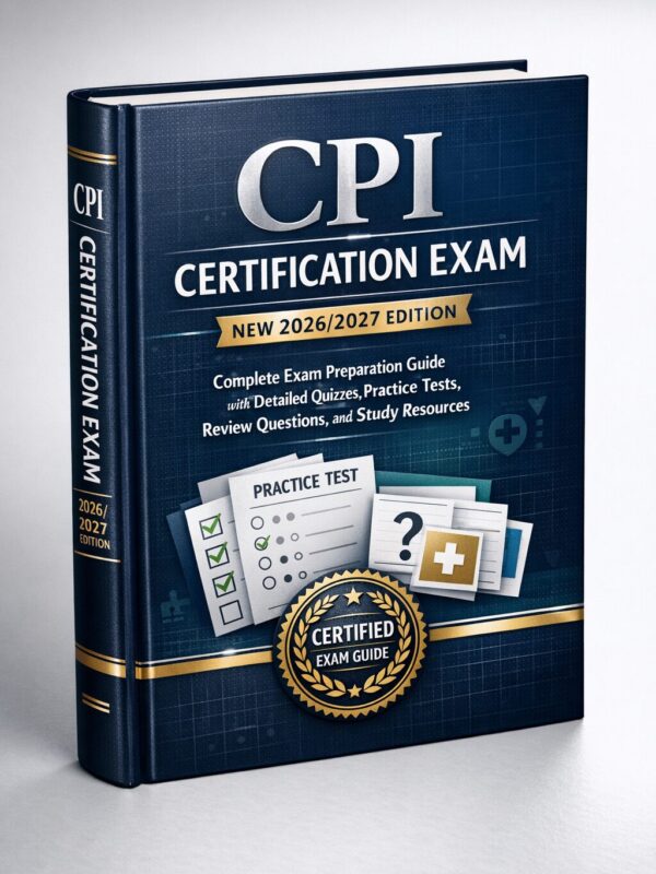 A modern premiu (3) CPI Certification Exam — New 2026/2027 Edition: Complete Exam Prep Guide with Practice Tests