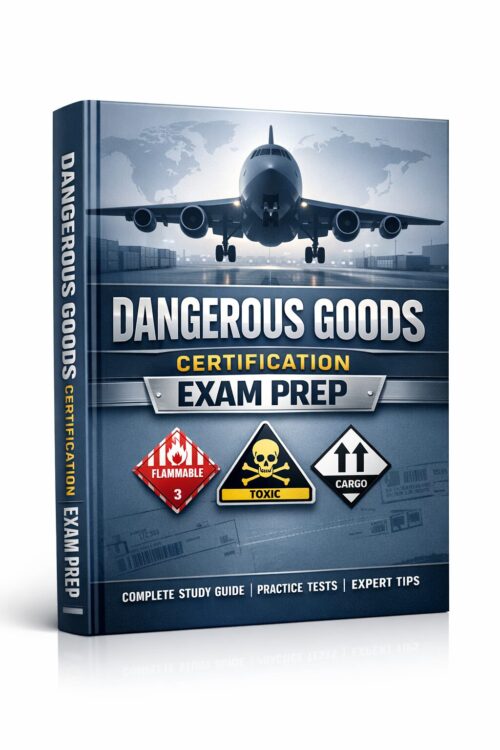 IATA Dangerous Goods Training Certification Exam Prep 2026/2027: Study Guide, Practice Test Bank & Review Questions