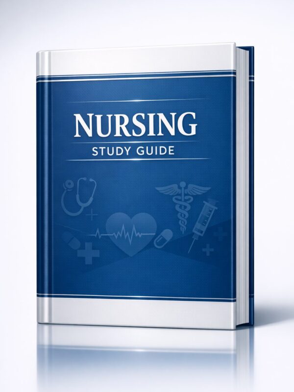 A premium 3D nu Chamberlain University NR 565 Week 1 Exam Success Guide with Test Bank Practice and Detailed Review 2026/2027