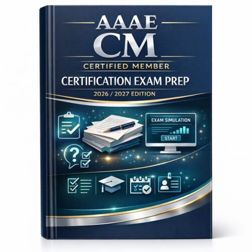AAAE CM Certified Member Certification Exam Prep 2026/2027: Study Notes, Quizzes, and Simulations