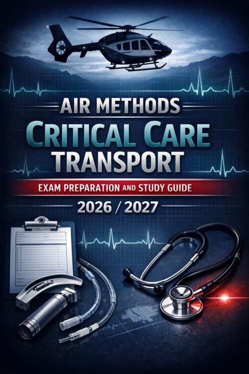 A premium verti (4) Air Methods Critical Care Transport Exam Preparation and Study Guide 2026/2027: Comprehensive Review for Flight Paramedics and Critical Care Clinicians