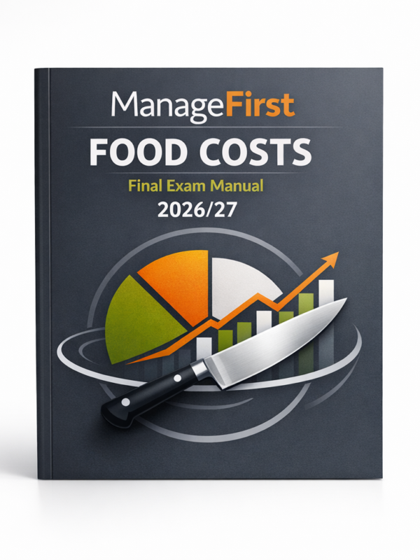 Manage First Food Costs Final Exam Manual 2026/27