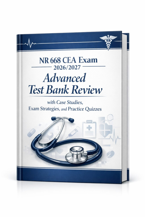 NR 668 CEA Exam 2026/2027 Advanced Test Bank