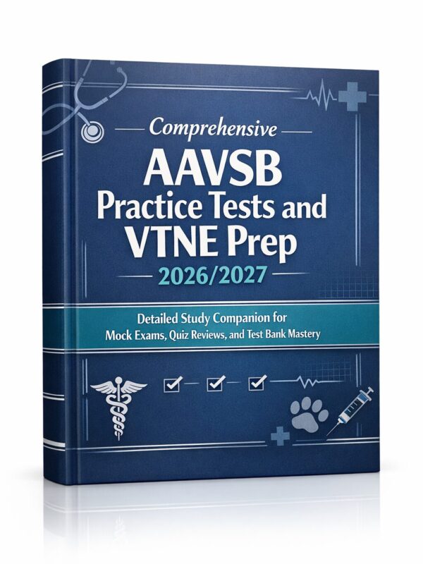 AAVSB Practice Tests and VTNE Prep 2026/2027 Detailed Study Companion for Mock Exams AAVSB Practice Tests and VTNE Prep 2026/2027 Detailed Study Companion for Mock Exams