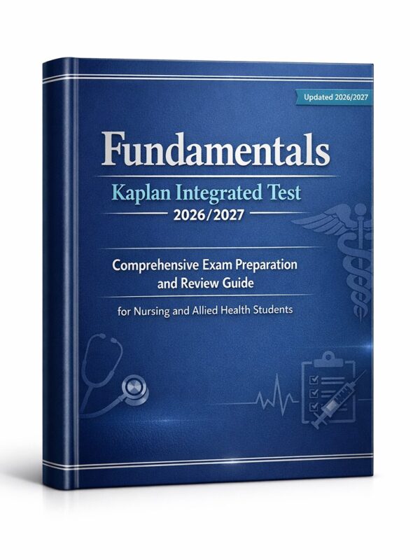 Fundamentals Kaplan Integrated Test 2026/2027 Comprehensive Exam
