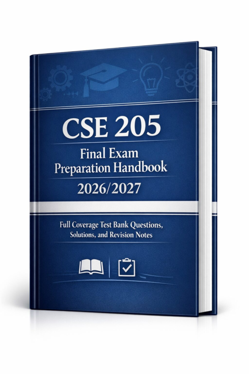 CSE 205 Final Exam