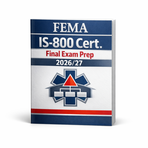 FEMA IS-800 Certification Final Exam Prep