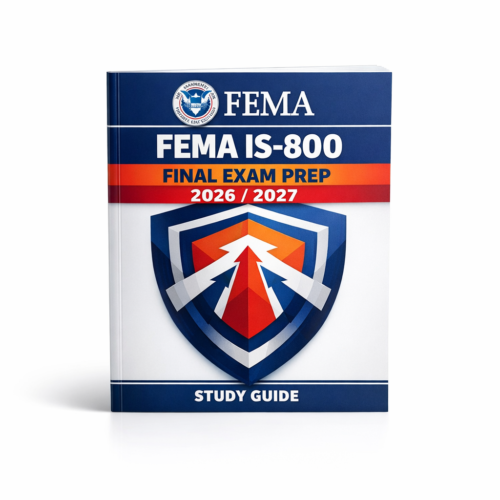 FEMA IS-800 Final Exam 2026/2027