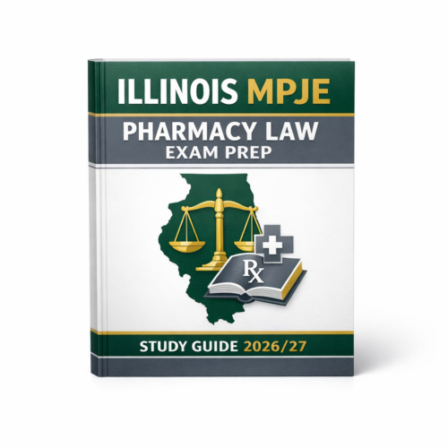 Illinois MPJE Pharmacy Law Exam Prep 2026/27 Illinois MPJE Pharmacy Law Exam Prep 2026/27