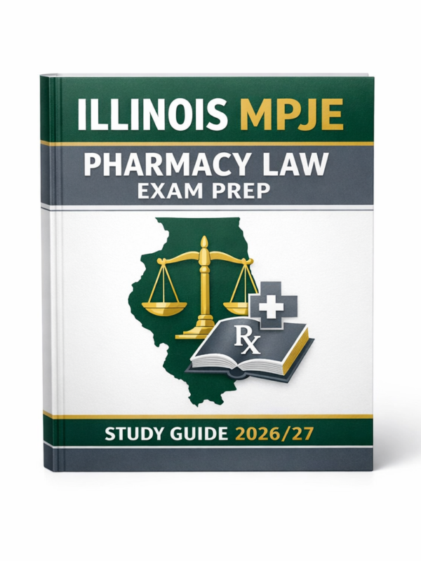 Illinois MPJE Pharmacy Law Exam Prep 2026/27