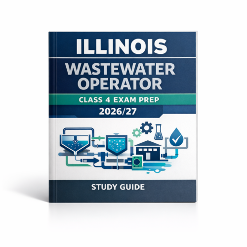 Illinois Wastewater Operator Class 4 Exam Prep 2026/27