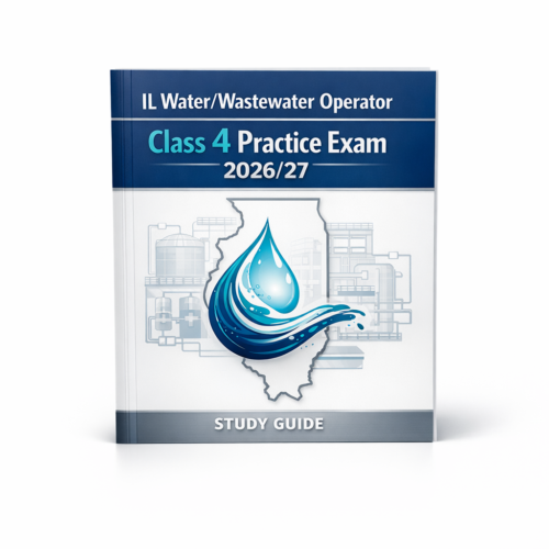 Illinois Water Wastewater Operator Class 4 Certification Exam