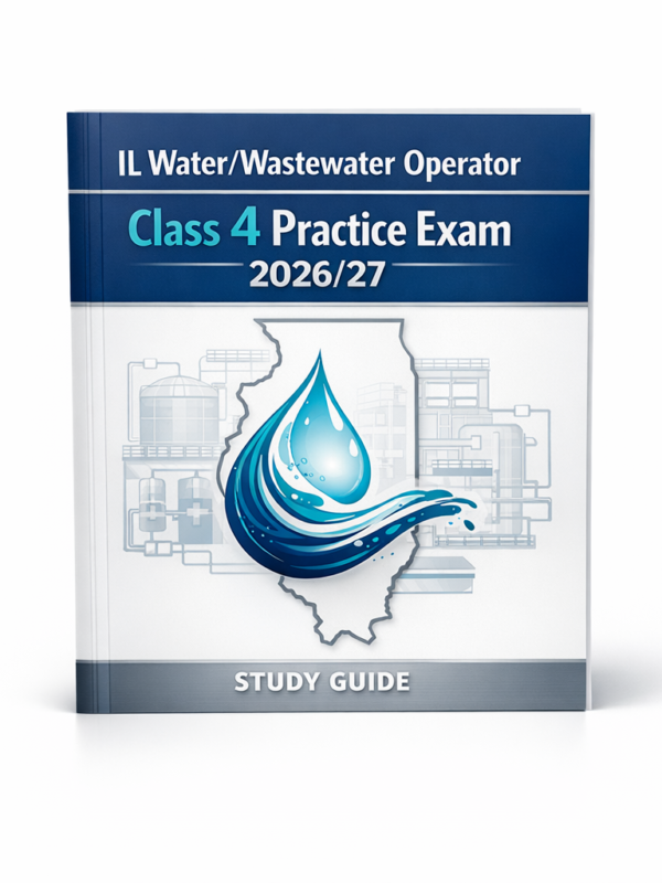 Illinois Water Wastewater Operator Class 4 Certification Exam