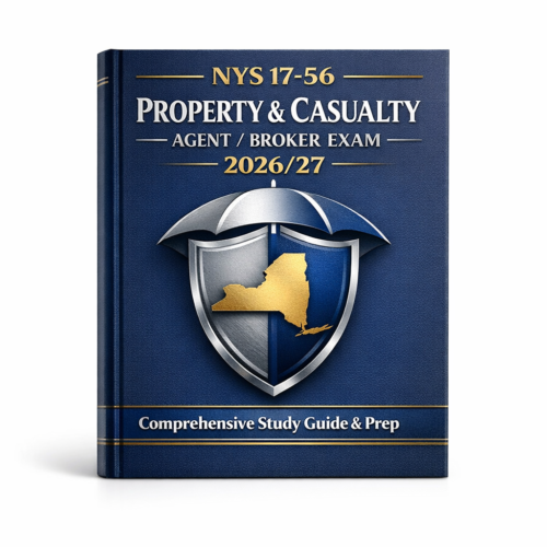 2026/2027 NYS 17-56 Property and Casualty Insurance Agent/Broker Exam 2026/2027 NYS 17-56 Property and Casualty Insurance Agent/Broker Exam
