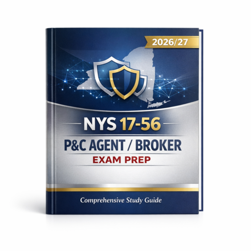 NYS 17-56 P&C Agent/Broker Exam Prep 2026/27 NYS 17-56 P&C Agent/Broker Exam Prep 2026/27