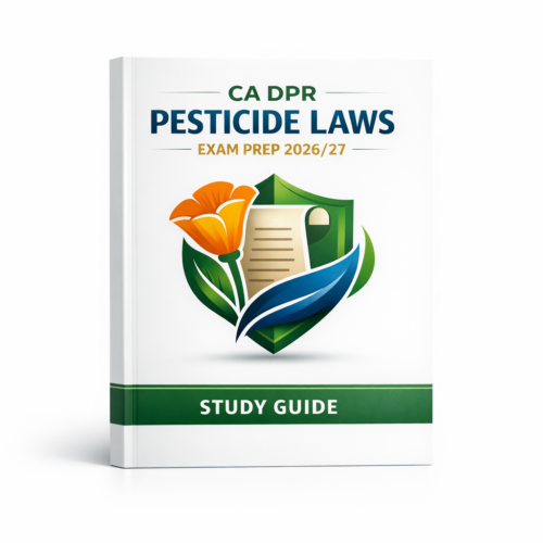 2026/2027 CA DPR Laws & Regulations Exam