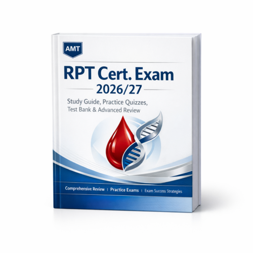 AMT RPT Certification Exam 2026/2027