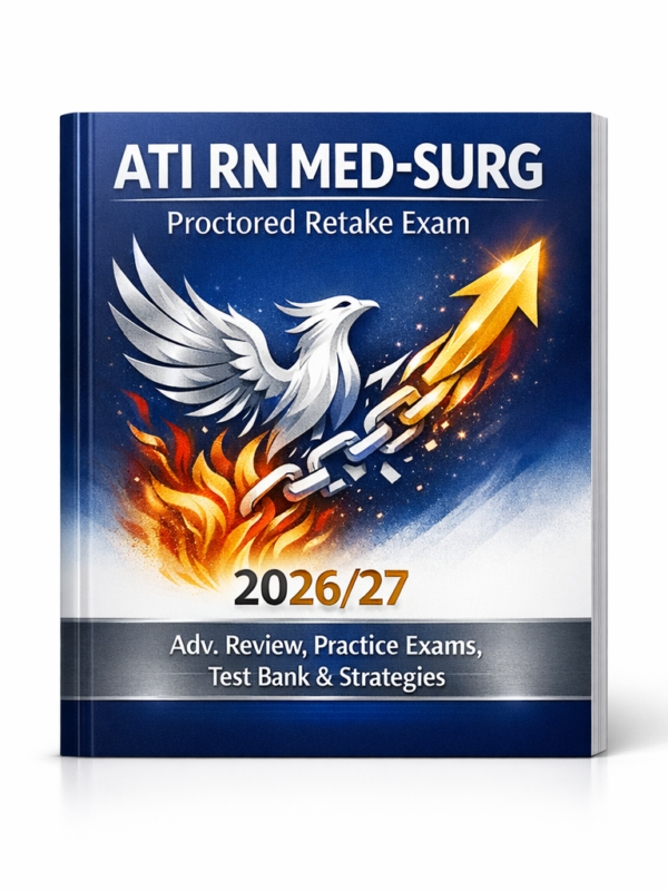 ATI RN Medical Surgical Proctored Retake Exam 2026/2027