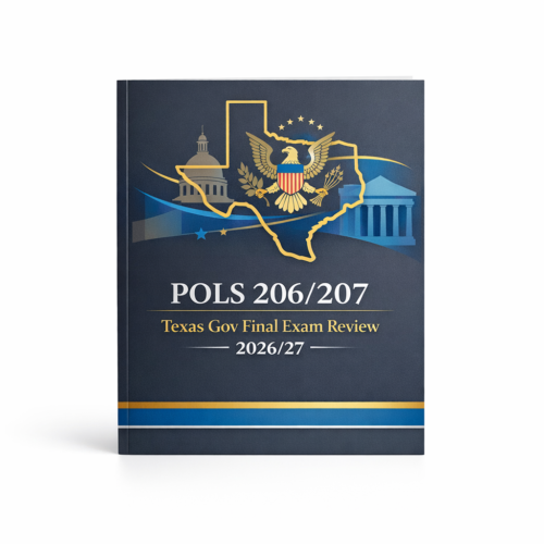 POLS 206/207 Final Exam