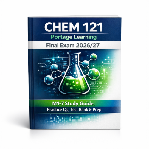 CHEM 121 Portage Learning Final Exam
