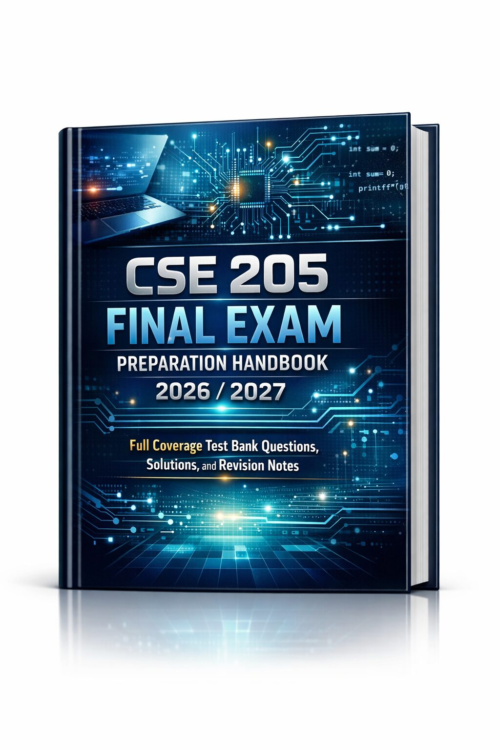 CSE 205 Final Exam