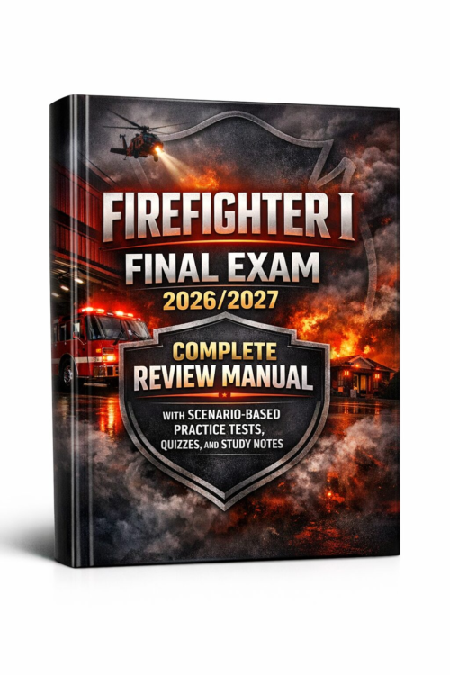 Firefighter I Final Exam 2026/2027