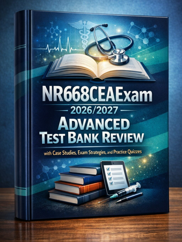 NR 668 CEA Exam 2026/2027 Advanced Test Bank