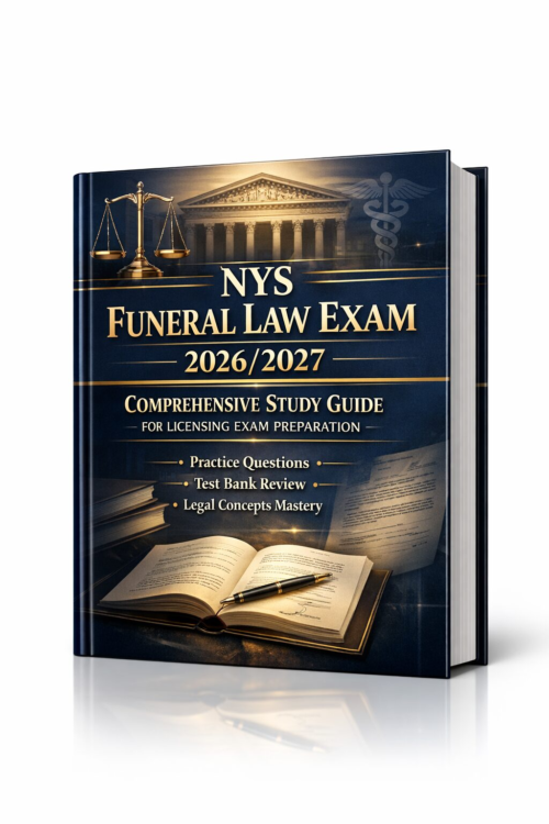 NYS Funeral Law Exam NYS Funeral Law Exam