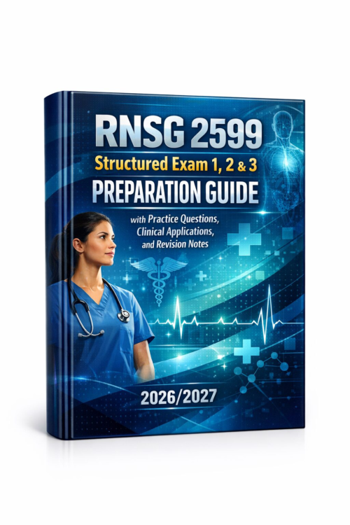 RNSG 2599 Structured Exam 1, 2 & 3 Preparation Guide RNSG 2599 Structured Exam 1, 2 & 3 Preparation Guide