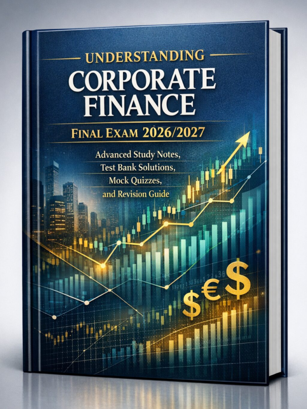 Corporate Finance Final Exam 2026/2027