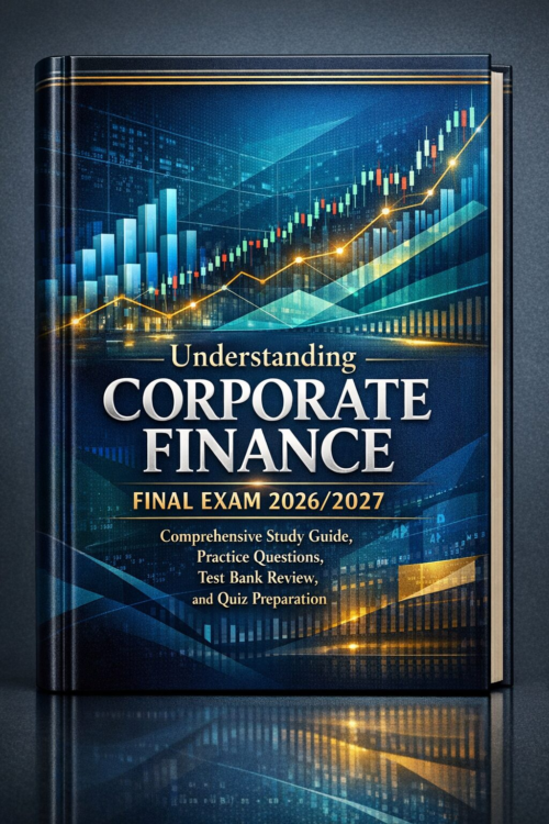 Understanding Corporate Finance Final Exam 2026/2027 | Comprehensive Study Guide, Practice Questions, Test Bank Review & Quiz Preparation