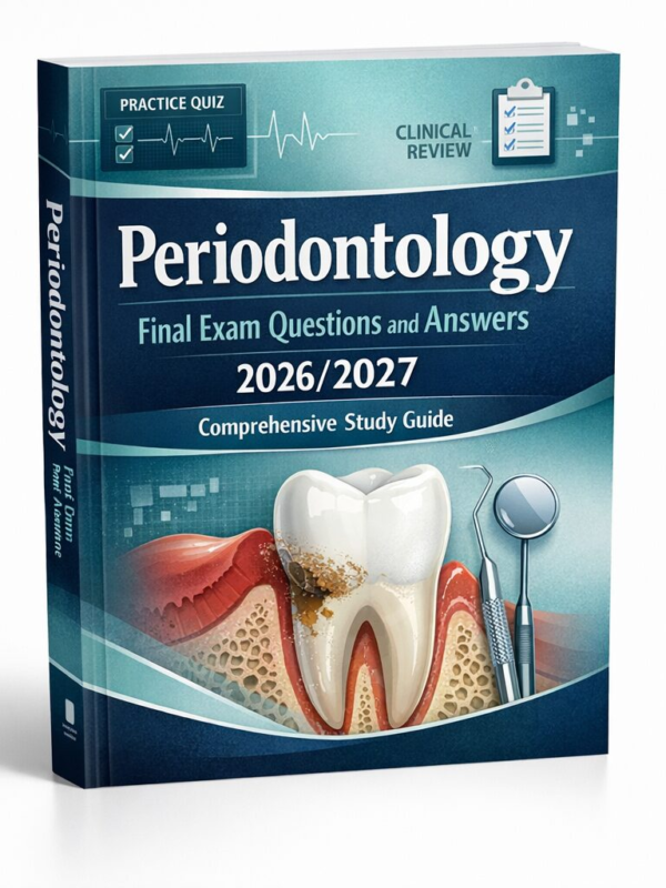 Periodontology Final Exam study guide