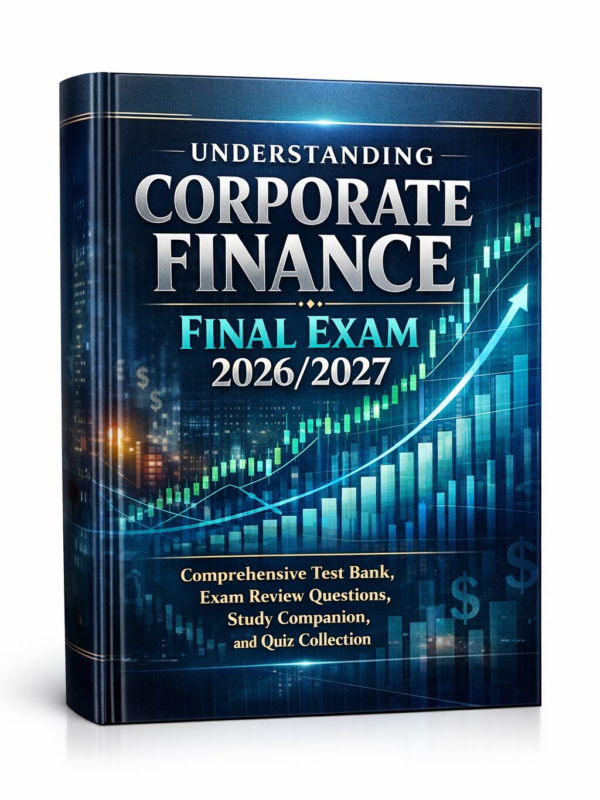 Corporate Finance Final Exam