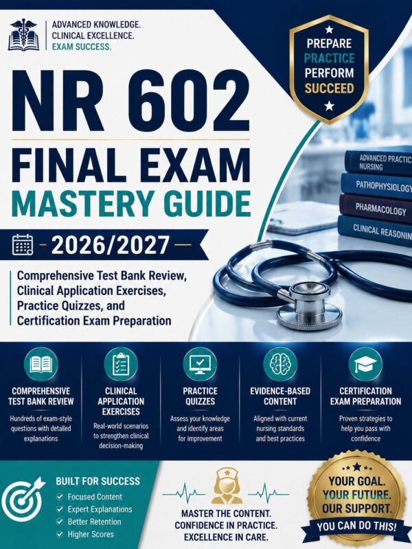 ChatGPT Image Jun 30, 2026, 09_16_11 PM NR 602 Final Exam Mastery Guide 2026/2027 Comprehensive Test Bank Review with Clinical Application Exercises, Practice Quizzes & Certification Exam Preparation