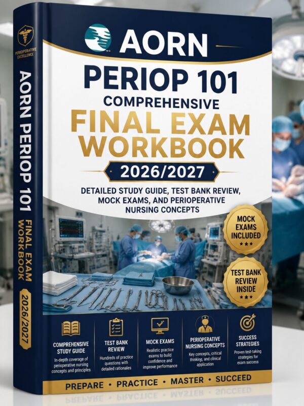 ChatGPT Image Jun 30, 2026, 10_41_40 AM AORN Periop 101 Final Exam Workbook 2026/2027 Comprehensive Study Guide, Mock Exams & Test Bank Review