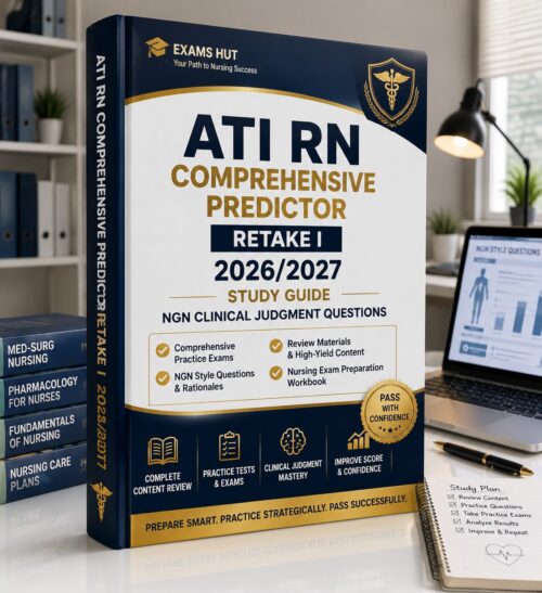 ChatGPT Image Jun 30, 2026, 11_07_16 AM ATI RN Comprehensive Predictor Retake I 2026/2027 Study Guide with NGN Clinical Judgment Questions, Practice Exams & Review Workbook