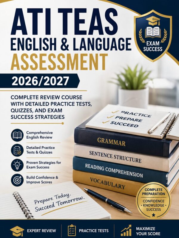 ChatGPT Image Jun 30, 2026, 11_40_33 AM ATI TEAS English & Language Assessment 2026/2027 Complete Review Course with Practice Tests