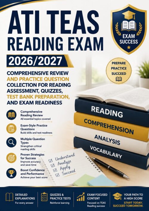 ChatGPT Image Jun 30, 2026, 12_02_37 PM ATI TEAS Reading Exam 2026/2027 Comprehensive Review Guide with Practice Questions, Quizzes & Test Bank Preparation