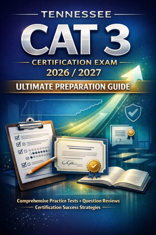 TENNESSEE CAT 3 Certification Exam 2026/2027 Ultimate Preparation Guide with Practice Tests & Question Reviews
