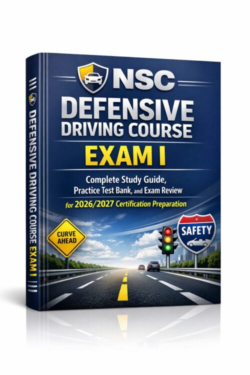 NSC Defensive Driving Course Exam I Complete Study Guide, Practice Test Bank, and Exam Review for 2026/2027 Certification Preparation