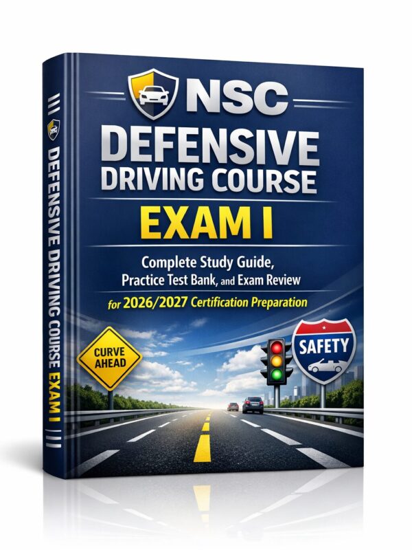 NSC Defensive Driving Course Exam I Complete Study Guide, Practice Test Bank, and Exam Review for 2026/2027 Certification Preparation