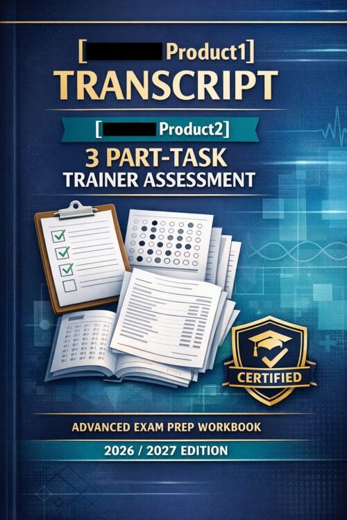Holden Simucase Transcript GFTA 3 Part-Task Trainer Assessment Review Workbook, Practice Questions, Study Guide