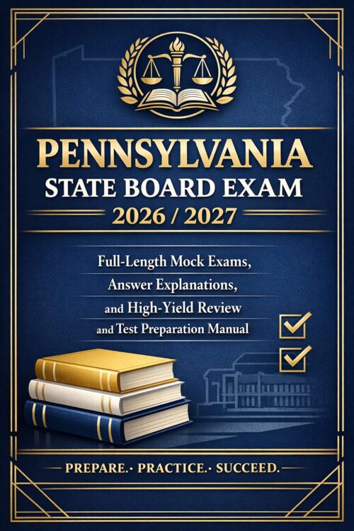 Create a premiu (27) Pennsylvania State Board Exam 2026/2027 Full-Length Mock Exams, Answer Explanations, High-Yield Review
